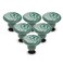 Seimneire 12pcs Green Cabinet Knobs Retro Ceramic Dresser Knobs 34mm 13 Drawer Knobs Door Knobs Drawer Pulls Dresser Handles with Mounting Screws