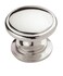 Amerock Cabinet Knob Polished Chrome 114 inch 32 mm Diameter Ravino 25 Pack Drawer Knob Cabinet Hardware