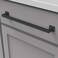Hickory Hardware Studio Collection Pull 12 Inch Center to Center Matte Black Finish