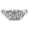 Craft Trade Handcrafted Ceramic Cabinet Drawer Knobs Kitchen Cabinet Hardware Decorative Cupboard Handles Dresser Knobs Furniture Pulls Grey Set of 25