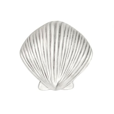 Costello Coastal Knobs Seashell Cabinet Knob Medium Artist Pewter Collection Kitchen Bedroom Living Room Bathroom Cabinets and Drawers Hardware