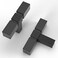 Asidrama 10 Pack Matte Black Kitchen Cabinet Knobs Dresser Drawer Knobs Zinc Cabinet Hardware