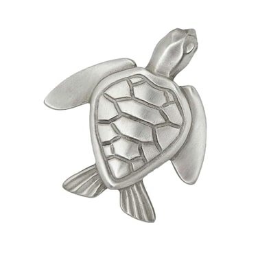 Costello Coastal Knobs Turtle Cabinet Knob Medium Artist Pewter Hardware Collection Kitchen Bedroom Living Room Bathroom Cabinets and Drawers Hardware