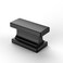 Asidrama 25 Pack Matte Black Kitchen Cabinet Knobs Dresser Knobs Drawer Knob Cabinet Hardware Zinc Knob for Dresser Drawers