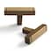 Goo-Ki GooKi Kitchen Cabinet Knobs Vintage Brass12Pack Zinc Alloy Drawer Knobs Dresser Pulls Single HoleAntique Brass Drawer Furniture Knobs for Dresser Drawers 1814GTDAN