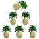 LB-LAIBA LBLAIBA 6Pcs Pineapple Cabinet Knobs Single Hole Handles Decorative Fruit Dresser Knobs for Cabinet Cupboard Door Knobs Dresser Wardrobe Drawer Pulls