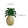 LB-LAIBA LBLAIBA 6Pcs Pineapple Cabinet Knobs Single Hole Handles Decorative Fruit Dresser Knobs for Cabinet Cupboard Door Knobs Dresser Wardrobe Drawer Pulls