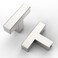 Asidrama 10 Pack Brushed Satin Nickel Kitchen Cabinet Knobs for Dresser Drawers