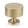 RZDEAL 2pcs Solid Brass Cabinet Knobs Pulls Cabinet Drawer Dresser Gold Knobs Modern Handles 118x11828mmx28mmBrushed Brass Finish