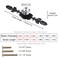 ESreake 5 Pack Black Diamond Clear Crystal Glass Decorative Knobs with PlateDrawer Dresser Pulls Handles with 3 Kinds of Screws for Kitchen Bathroom Office Decoration 5 Pack Small Black