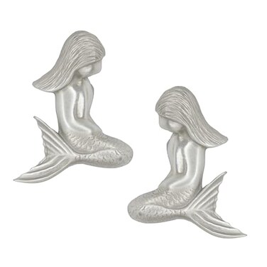 Costello Coastal Knobs Costello Coastal Mermaid Cabinet Knobs Matched Pair Artist Pewter Collection Hardware
