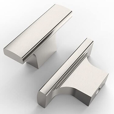 Asidrama 30 Pack Brushed Satin Nickel Kitchen Cabinet Knobs Drawer Cabinet Hardware Zinc Knobs for Dresser Drawers