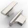 Asidrama 30 Pack Brushed Satin Nickel Kitchen Cabinet Knobs Drawer Cabinet Hardware Zinc Knobs for Dresser Drawers