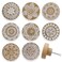 Lasyman 8Pack 18 Wooden Boho Nursery Kids Dresser Drawer Pulls Cute Cabinet Furniture Decorative Knobs