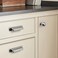 CABDM 10 Pack 1 Inch Vintage Ball Brushed Nickel Cabinet Knobs Kitchen Cabinet Hardware Satin Nickel Drawer Knobs Pulls for Drawers