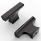 Asidrama 10 Pack Oil Rubbed Bronze Kitchen Cabinet Knobs Dresser Knobs Drawer Knobs Single Hole Cabinet Pull Handles for Kitchen Wardrobe Cupboard