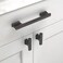 Asidrama 10 Pack Oil Rubbed Bronze Kitchen Cabinet Knobs Dresser Knobs Drawer Knobs Single Hole Cabinet Pull Handles for Kitchen Wardrobe Cupboard