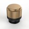 Asidrama 20 Pack Matte Black and Champagne Bronze Kitchen Knurled Cabinet Knobs Dresser Knob Drawer Knobs Cabinet Hardware Zinc Knob for Dresser Drawers