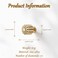 HIZEFSOO 4PCS Rhinestone Knobs Zinc Alloy High End Fashion Cabinet Knob Rhinestone Drawer Knobs Shiny Cabinet Accessories Wine Cooler Shoe Cabinet Drawer Knobs Gold Cylindrical