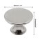 SWZHAI 16 Pcs Brushed Nickel Cabinet Knobs Silver Dresser Knob Kitchen Drawer Knobs Single Hole Cupboard Door Knob Dresser Drawer Pulls Handles