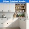 TamBee 114 Inch Cabinet Knobs 30 Pack Matte Black Round Drawer PullsAluminum Drawer Handles Door Hardware for Dresser Cabinets Kitchen Bedroom