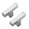 Ravinte Decor 30 Pack Brushed Nickel Cabinet Knobs Kitchen Cabinet Knobs Silver Cabinet Pulls for Kitchen Cabinet Drawer Stainless Steel Dresser Knobs for Cabinet Hardware 2in Length Single Hole Squar
