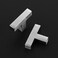Ravinte Decor 30 Pack Brushed Nickel Cabinet Knobs Kitchen Cabinet Knobs Silver Cabinet Pulls for Kitchen Cabinet Drawer Stainless Steel Dresser Knobs for Cabinet Hardware 2in Length Single Hole Squar