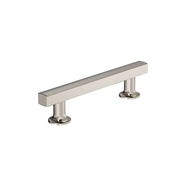 Amerock Corp BP37104G10 Everett Pull 334 in 96 mm CentertoCenter Satin Nickel