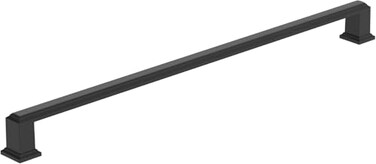 Amerock BP37362FB Matte Black Cabinet Pull 1258 inch 320 mm Center to Center Cabinet Handle Appoint Drawer Pull Kitchen Cabinet Handle Furniture Hardware