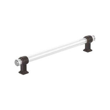 Amerock BP36661CORB ClearOilRubbed Bronze Cabinet Pull 8 inch 203 mm CentertoCenter Cabinet Handle Glacio Drawer Pull Kitchen Cabinet Handle Furniture Hardware