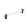 Amerock BP36661CORB ClearOilRubbed Bronze Cabinet Pull 8 inch 203 mm CentertoCenter Cabinet Handle Glacio Drawer Pull Kitchen Cabinet Handle Furniture Hardware