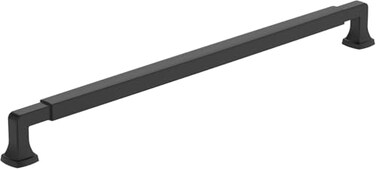 Amerock BP37401FB Matte Black Cabinet Pull 1258 inch 320 mm CentertoCenter Cabinet Handle Stature Drawer Pull Kitchen Cabinet Handle Furniture Hardware