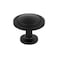 Amerock 10BX37025MB Matte Black Cabinet Knob 1316 inch 30mm Diameter 10 Pack Loop Furniture Hardware