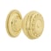 Nostalgic Warehouse Meadows Brass 1 38 Cabinet Knob with Rope Rose in Polished Brass