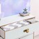 Goo-Ki GooKi 6 Pack Antique Brass Cabinet Knobs with Backplate Spacer 6 Pack Vintage Retro Brass Drawer Knob with Back Plate Zinc Alloy Kitchen Hardware for Cupboard