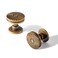 Goo-Ki GooKi Antique Brass Cabinet Drawer Knobs Zinc Alloy Kitchen Hardware 6 Pack Vintage Bronze Retro Brass Single Screw Bar Pull Handles for Cupboard Wardrobe9615GTDK
