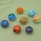 MFYS 8 Pieces Planets Dresser Knobs Star Cabinet Knob Cute Planet Drawer Pulls Handle for Childs Space Theme Deco 8