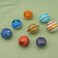 MFYS 8 Pieces Planets Dresser Knobs Star Cabinet Knob Cute Planet Drawer Pulls Handle for Childs Space Theme Deco 8