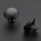 JOY DECOR 30 Pack Matte Black Cabinet Drawer Hardware 30mm Kitchen Cabinet Knobs Drawer Pulls with Installation Screws for Dressers Kitchens Cupboard