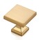 Home Expert 30 Pack Cabinet Knobs Champagne Bronze Kitchen Cabinet Knobs Hardware for Dresser Drawers Kitchen Hardware Square Drawer Pulls
