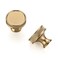 Ravinte 25 Pack 11530mm Champagne Bronze Cabinet Knobs Knurled Dresser Drawer knobs Kitchen Cupboard Handles for Cabinet Hardware