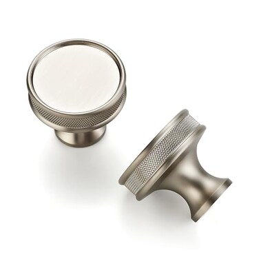 Ravinte 30 Pack 11530mm Brushed Nickel Cabinet Knobs Knurled Dresser Drawer knobs Kitchen Cupboard Handles for Cabinet Hardware