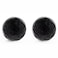 Hobby Lobby Black Round Hammered Metal Knob Premium Decorative Knobs for Cabinets and Drawers Novelty Furniture Knobs and Pulls for DIY Hardware Crafts Vanity Dresser Hardware for Home Decor Set of 2