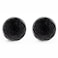 Hobby Lobby Black Round Hammered Metal Knob Premium Decorative Knobs for Cabinets and Drawers Novelty Furniture Knobs and Pulls for DIY Hardware Crafts Vanity Dresser Hardware for Home Decor Set of 2