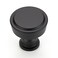 Ravinte 30 Pack Matte Black Kitchen Cabinet Knobs Single Hole Round Dresser Knobs Cabinet Hardware for Kitchen Dresser Drawers