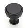 Ravinte 30 Pack Matte Black Kitchen Cabinet Knobs Single Hole Round Dresser Knobs Cabinet Hardware for Kitchen Dresser Drawers