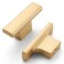 Asidrama 20 Pack Matte Champagne Gold Kitchen Cabinet Knobs Dresser Knobs Drawer Knobs Cabinet Hardware Zinc Knobs for Dresser Drawers