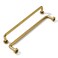 khtumeware 10 Pack Burnished Antique Brass Cabinet Pulls 6516 Hole Center Classic Vintage Drawer Handles Kitchen Cupboard Bathroom Dresser Cabinet Hardware