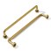 khtumeware 10 Pack Burnished Antique Brass Cabinet Pulls 6516 Hole Center Classic Vintage Drawer Handles Kitchen Cupboard Bathroom Dresser Cabinet Hardware