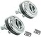 WJSKDQ 2PCS Flush Pull Latch 15 Handle Lift Slam Latch for Boat Deck Door Locker Hatch Cabinet Hardware Marine Hatch Latch Lock Silver